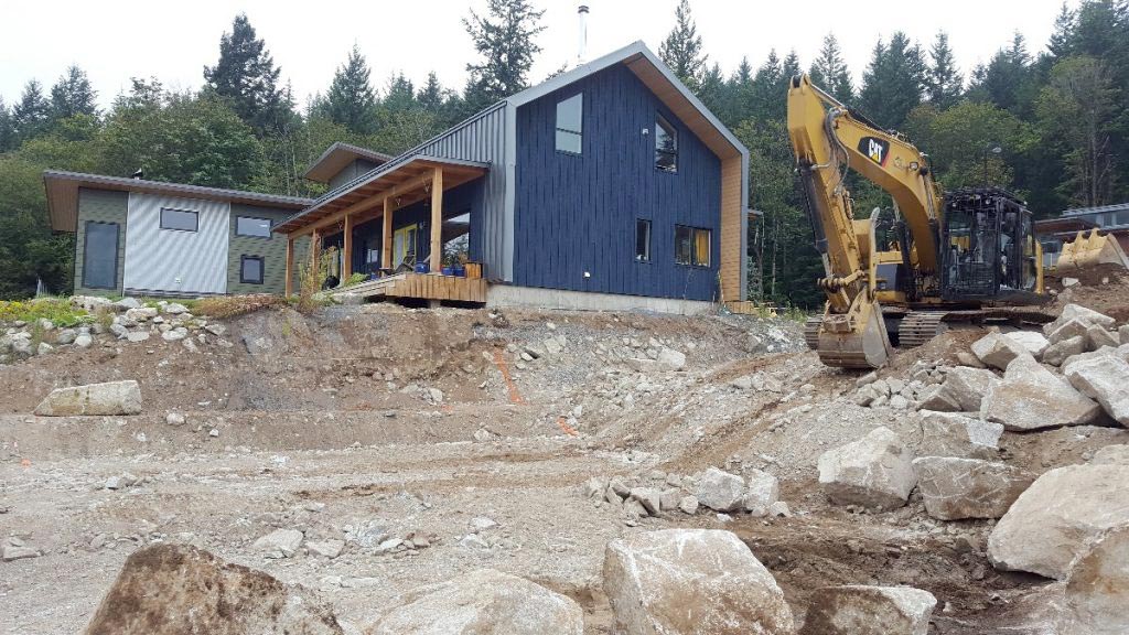 Squamish site preparation landscaping